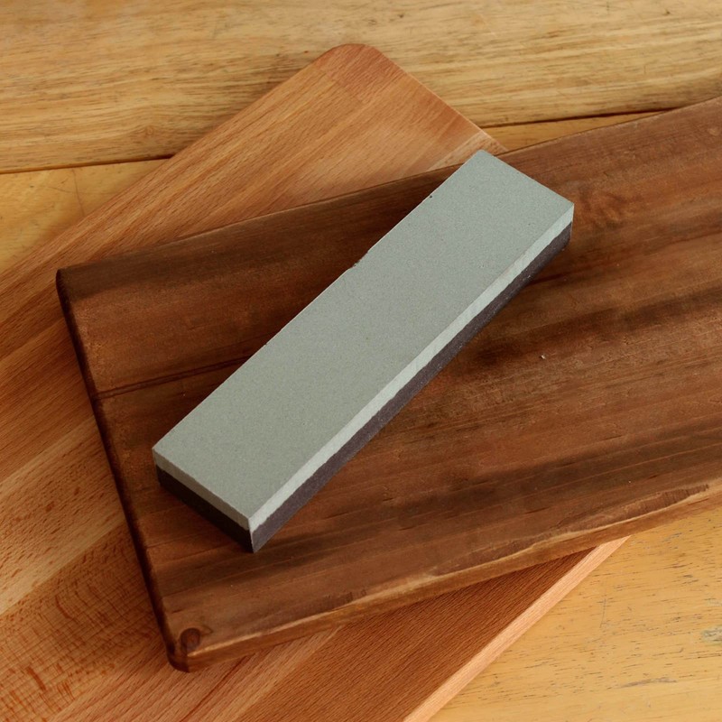 6" Dual Grit Knife Blade Sharpener Sharpening Stone, 120/240 Grit