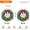 VODAPYC Christmas Wreath Diamond Art Hanging Kit for Adults, DIY