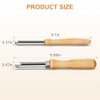 2 Pack Straw Puncher for Plastic Lids, Straw Hole Puncher