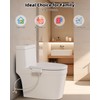 Hibbent 2 Pack Bidet Attachment for Toilet, Non-Electric Dual Nozzle