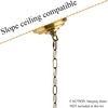 MAYOMAJO 5-5/16 Inch Light Canopy Kit with Heavy Duty, Replacement