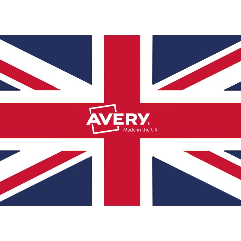 Avery L7676-25 Printable, Customisable Full Face CD Labels, 2 Labels