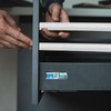 PATIKIL 9 Inch Drawer Slides, 2 Pcs Plastic Guide Rails