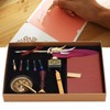 Dip Calligraphy Pen Set Feather Ink Sac Fountain Pen Gift