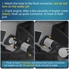 Boat Engine Flush Kit for Seadoo 1997-2011 Jetski PWC (Except