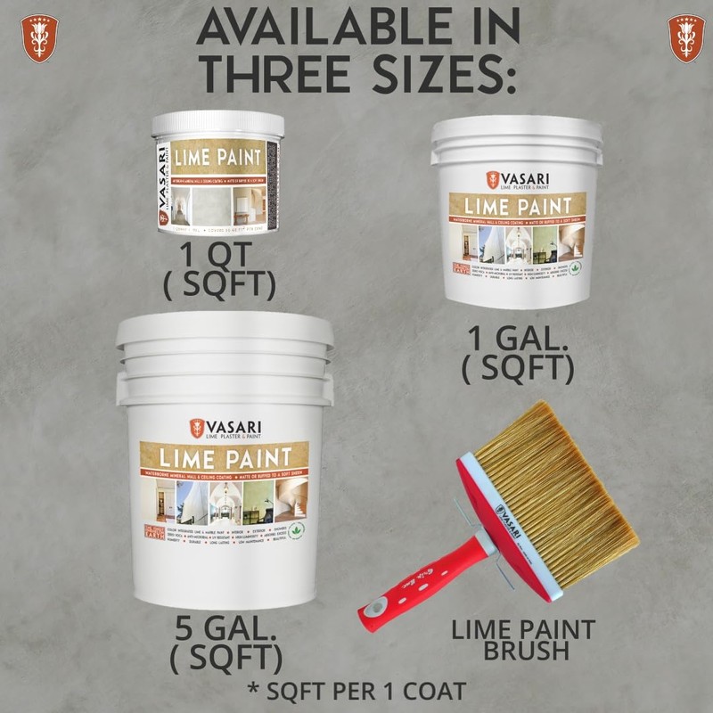 VASARI Lime Plaster & Paint | LIME PAINT | Made