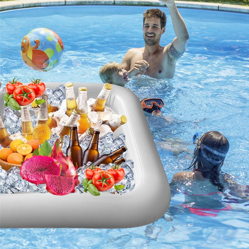 TAIZER Inflatable Drink Holders,Inflatable Drink Holder Floating Inflatable Pool Drink