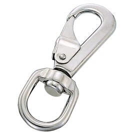 Stainless Steel Metal Fittings, Ice Snap, Wire Diameter 0.2 inches (5 mm), Total Length 3.5 inches (90 mm), Working Load Capacity 88.2 lbs (4