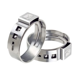 1 Inch PEX Cinch Clamp Rings - 30 PCS Stainless Steel Pex Fittings for PEX Tubing Pipe Fitting Connections