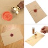 Yoption Wax Seal Stamp Kit, Bee Sealing Stamp with Gold