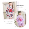 Arisana Yukata, Girls, Separate Children, 3-piece Set, Top, Skirt, and