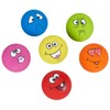 Coricorsu Dog Toy Squeaky Dog Toys Funny Face Chewing Latex