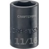 CRAFTSMAN CMMT15853 - Llave de vaso (1/2", SAE, 11/16")
