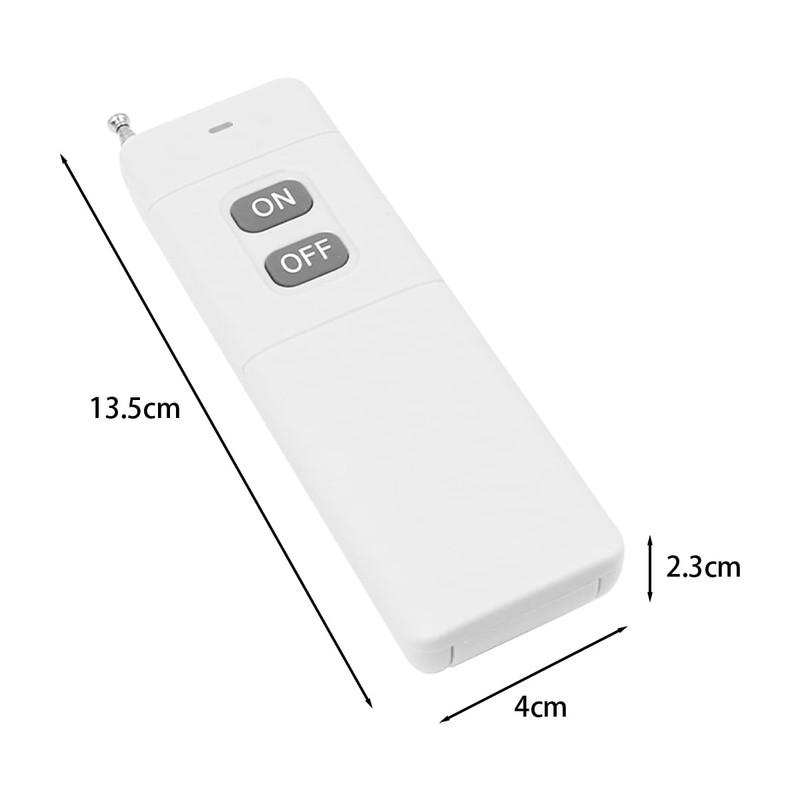 ZONADAH 12V 2A Wireless Remote Control Switch Mini Small Relay