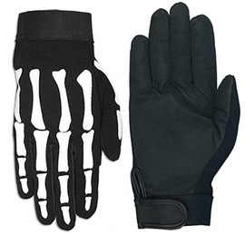 Hot Leathers Skeleton Mechanic Gloves