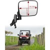 SAUTVS Adjustable Side Mirrors Compatible with Honda Pioneer 520 2021-2025,