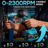 1/2 Inch Cordless Impact Wrench, 900 Ft-lbs (1200 N·m) High