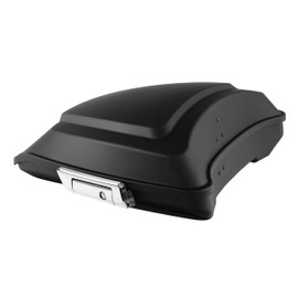 TCMT Matte Razor Pack Trunk w/Chrome Latch Fit For Harley Tour Pack Touring Road King Road Glide Street Glide Eletra Glide 14-23