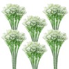 HeroKang 60 Pcs Babys Breath Artificial Flowers Gypsophila Flowers Bouquets