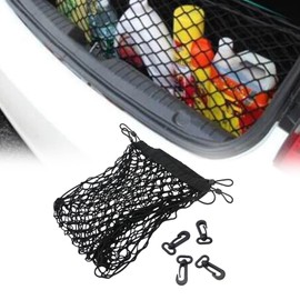 Car String Bag, Trunk Storage Bag, Easy to Install Exquisite Craft Rear Trunk Net, for Car Driver Maintenance Worker Sports