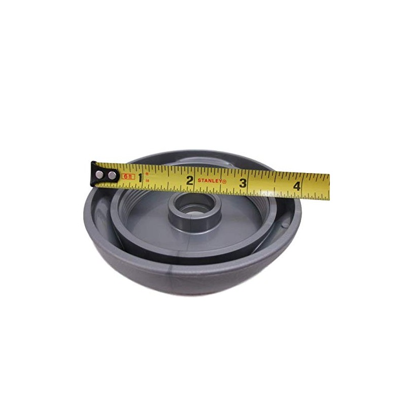 Diverter Valve 4" Kit 2007+ JAC Premium Spa Cap, Handle