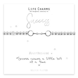 Life Charms Success Comes A Little Bit at A Time Bracelet