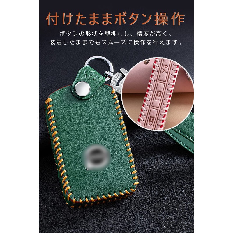 LETINGFAR Key Case for Volvo Smart Key Case Key Cover