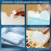 Snackle Box with Built-in Ice Pack,9 Compartment Divided Snack Container