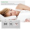 Warmhm Led Digital Clock Date Clock Digital Clock Large Display