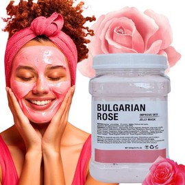 Mascarilla Facial De Lujo Oro 24K, Mascarilla Rejuvenecimiento De Piel Anti-Acné Para Piel Grasa Y Mixta, Mascarilla De Gelatina Para Profesionales,  
