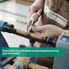 Turning Tools Woodworking Pen Mandrel Bundle 2MT Taper with Mandrel