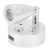 10V‑30V RV Reading Light LED Spotlight Bedside Lamp 3500K Warm