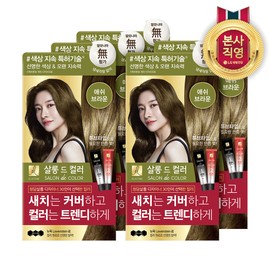 Elastine Salon de Color hair dye 100g light brown 1 box (5 pieces) / 엘라스틴 살롱드컬러 염색약 100g 밝은갈색 1박스(5개입)