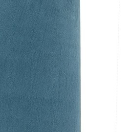 QAZQA Cotton Velour Lampshade Blue 35I35I20 with Gold I Brass Inner
