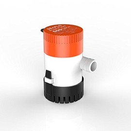 LIGHTEU®, Seaflo DC 12V 500GPH Non-Automatic Bilgenpumpe Tauchwasserpumpe für Marineboote Yacht Wohnwagen Outdoor Garten SFBP1-G500-01