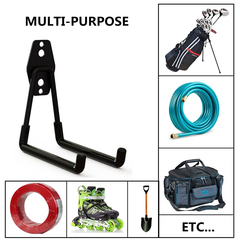 Wall Mounted Heavy Duty Double Clip U Shape Utility Tools