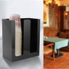 Paper Cup and Lid Holder, Disposable Paper Cup Dispenser, Coffee