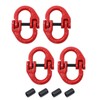 Anxingo 4 Pack 1/2 Inch Connecting Link, G80 Alloy Steel