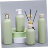 Minkissy 4pcs Travel Shampoo and Conditioner Bottles Hand Soap Dispenser