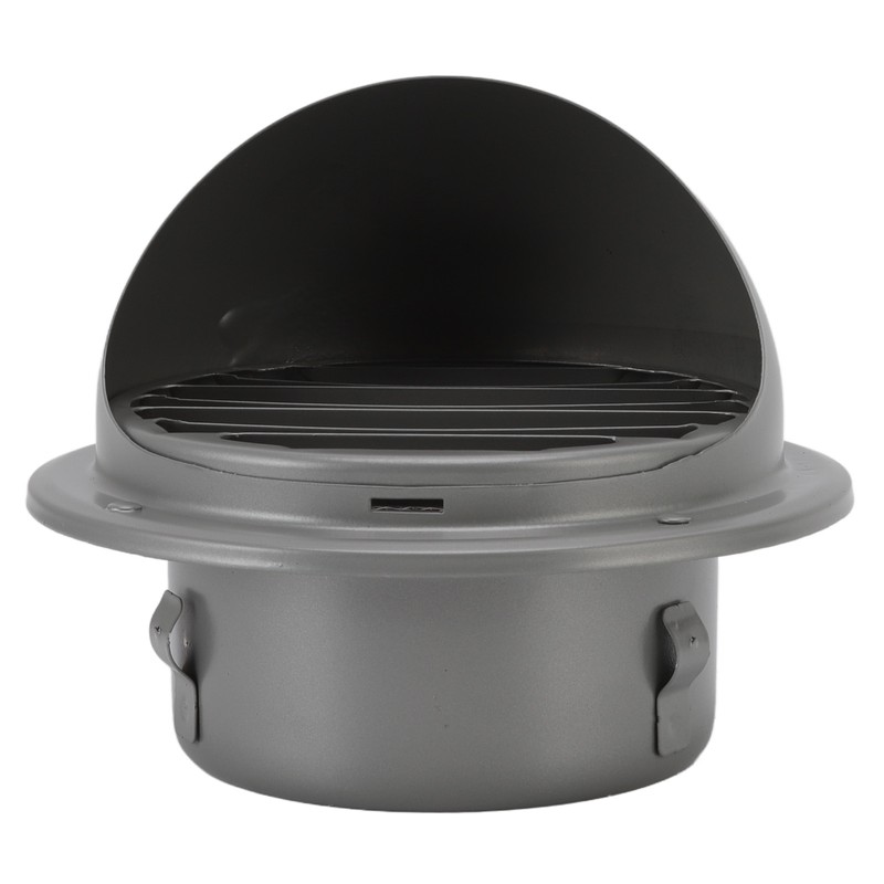 Stainless Steel Round Air Vent Louvered Cover Waterproof Windproof External
