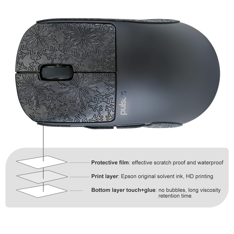 immoenuc Mouse Grip Tape for Pulsar X2V2 & X2 Medium