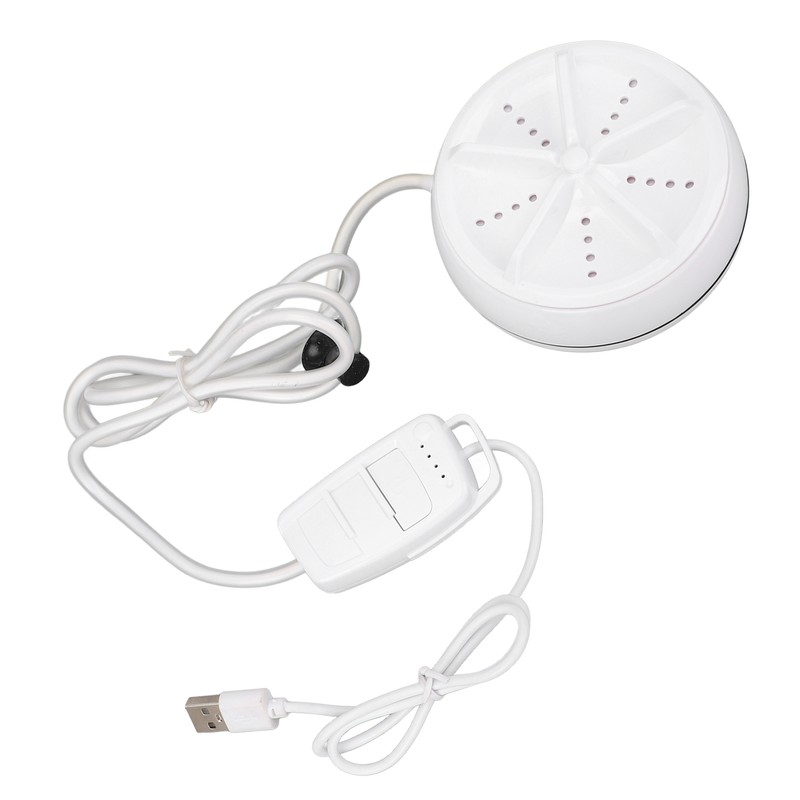 Mini Ultrasound Washing Machine USB Portable Turbine Cleaning 4 Level
