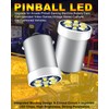 GE44 47 Pinball Machine LED Bulbs BA9S DC/AC 6.3V/6V Coin-operated