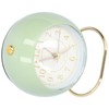 Alarm Clock Silent Non Ticking Metal Paint Power Saving Eye