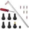 Unbranded Tire Valve Stem Puller Tool Set with 6 TR412