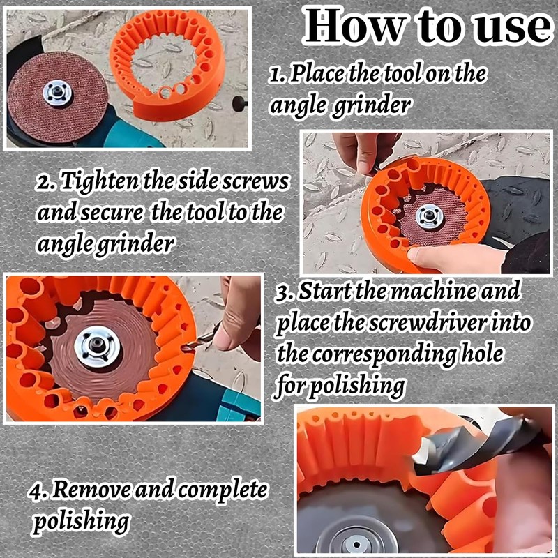 Drill Bit Sharpener, Angle Grinder Drill Bit Sharpener for 2-13mm