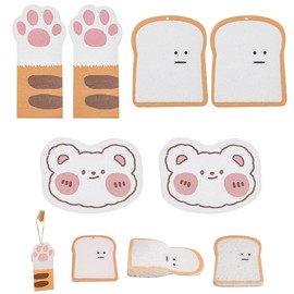 Pack of 6 Washing Up Sponge Scourer Kitchen Sponge Washable for Reuse