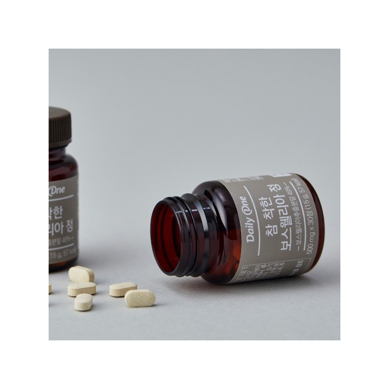Daily One Very Good Boswellia Tablets 500mg / 데일리원 참