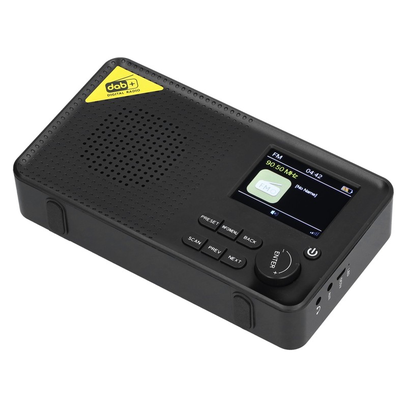 Portable Home DAB+ Digital Radio DAB Radio Lightweight Rechargeable Home
