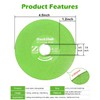 ZORUNNA 4.5 Inch Rock Slab Grinding Disc, 1.2'' Diamond Ultra